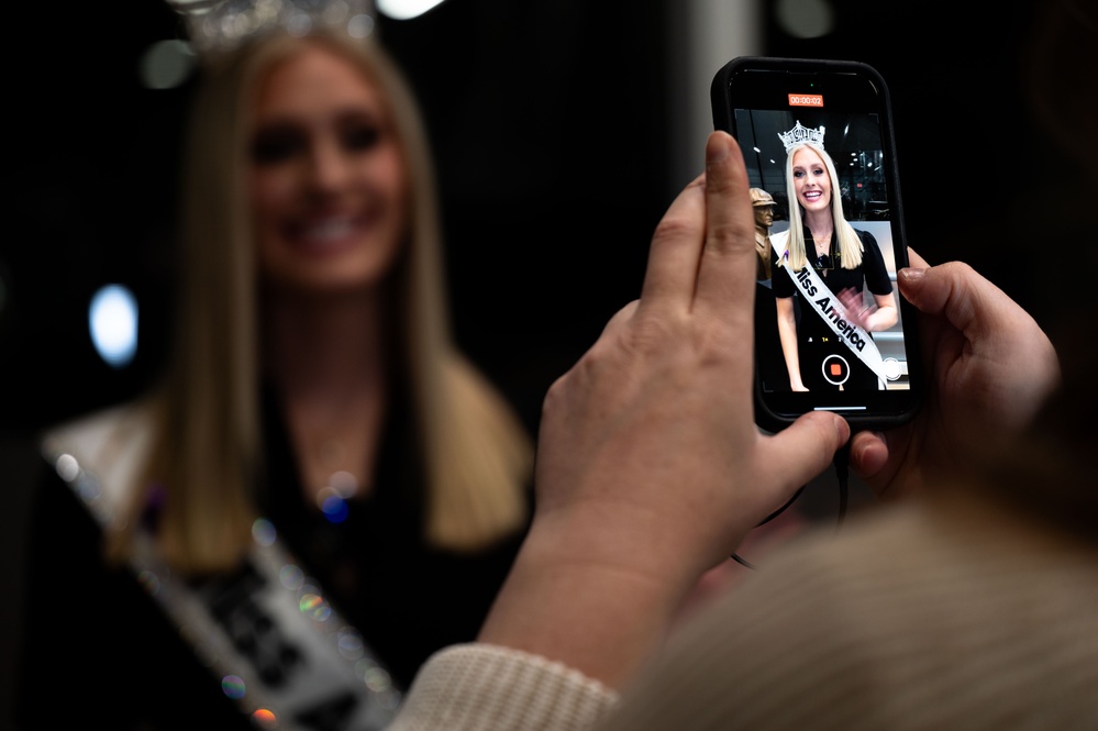 Media Interviews with Miss America