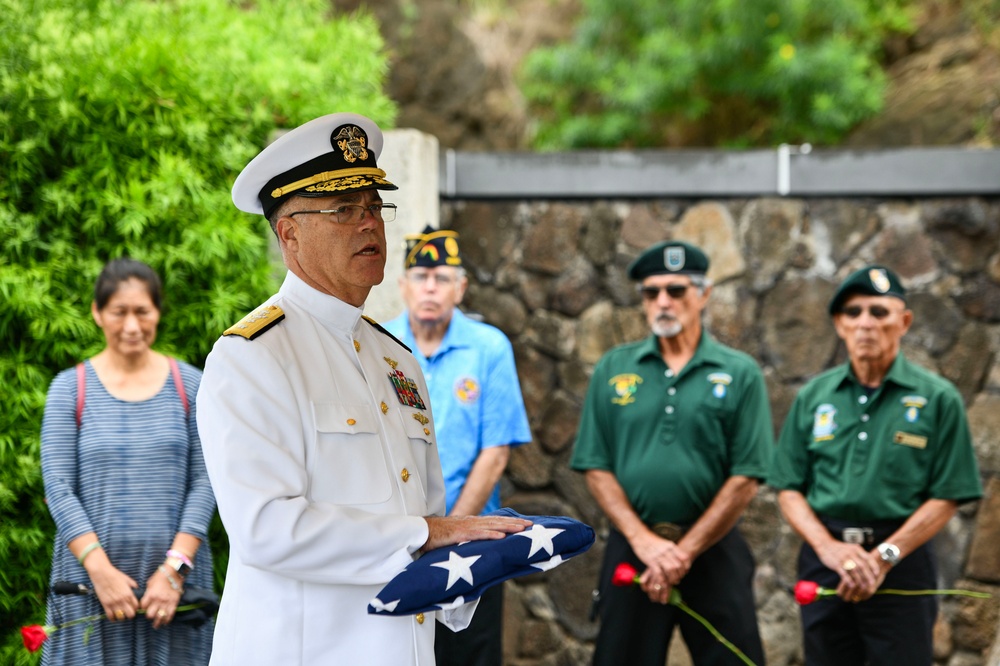 U.S. Navy Seaman Second Class Raymond D. Boynton Interment Ceremony