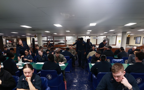 USS Bataan Sailors Take NWAE