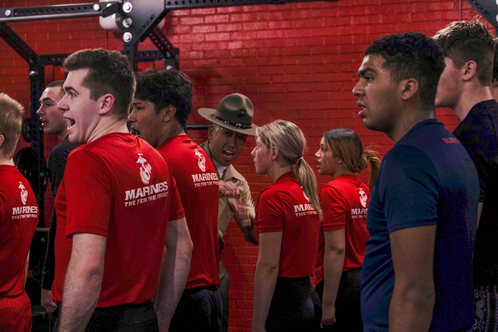 A Taste of Recruit Training – Drill Instructor Night with Recruiting Station Milwaukee