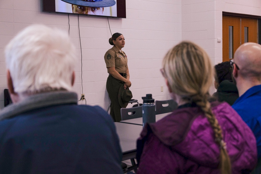 A Taste of Recruit Training – Drill Instructor Night with Recruiting Station Milwaukee