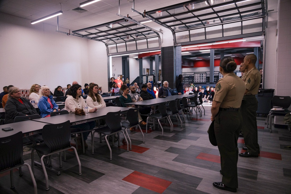 A Taste of Recruit Training – Drill Instructor Night with Recruiting Station Milwaukee