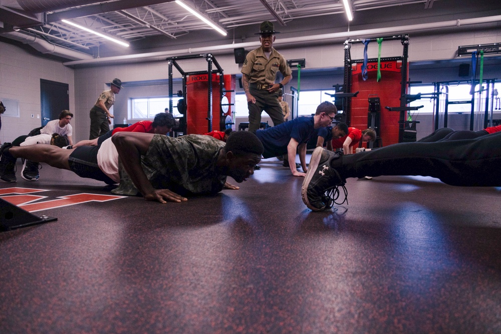 A Taste of Recruit Training – Drill Instructor Night with Recruiting Station Milwaukee