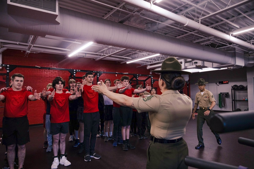 A Taste of Recruit Training – Drill Instructor Night with Recruiting Station Milwaukee