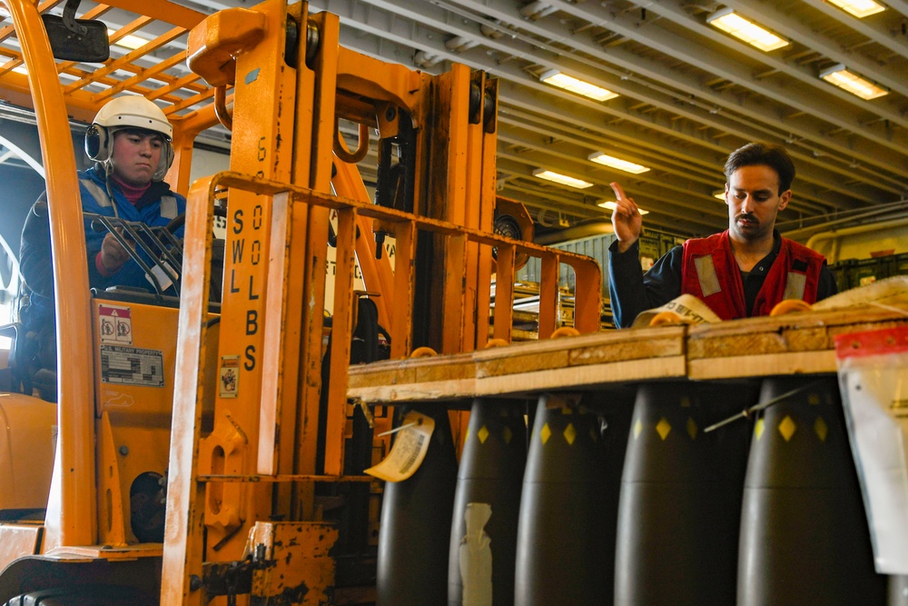 USS Boxer Ammunition