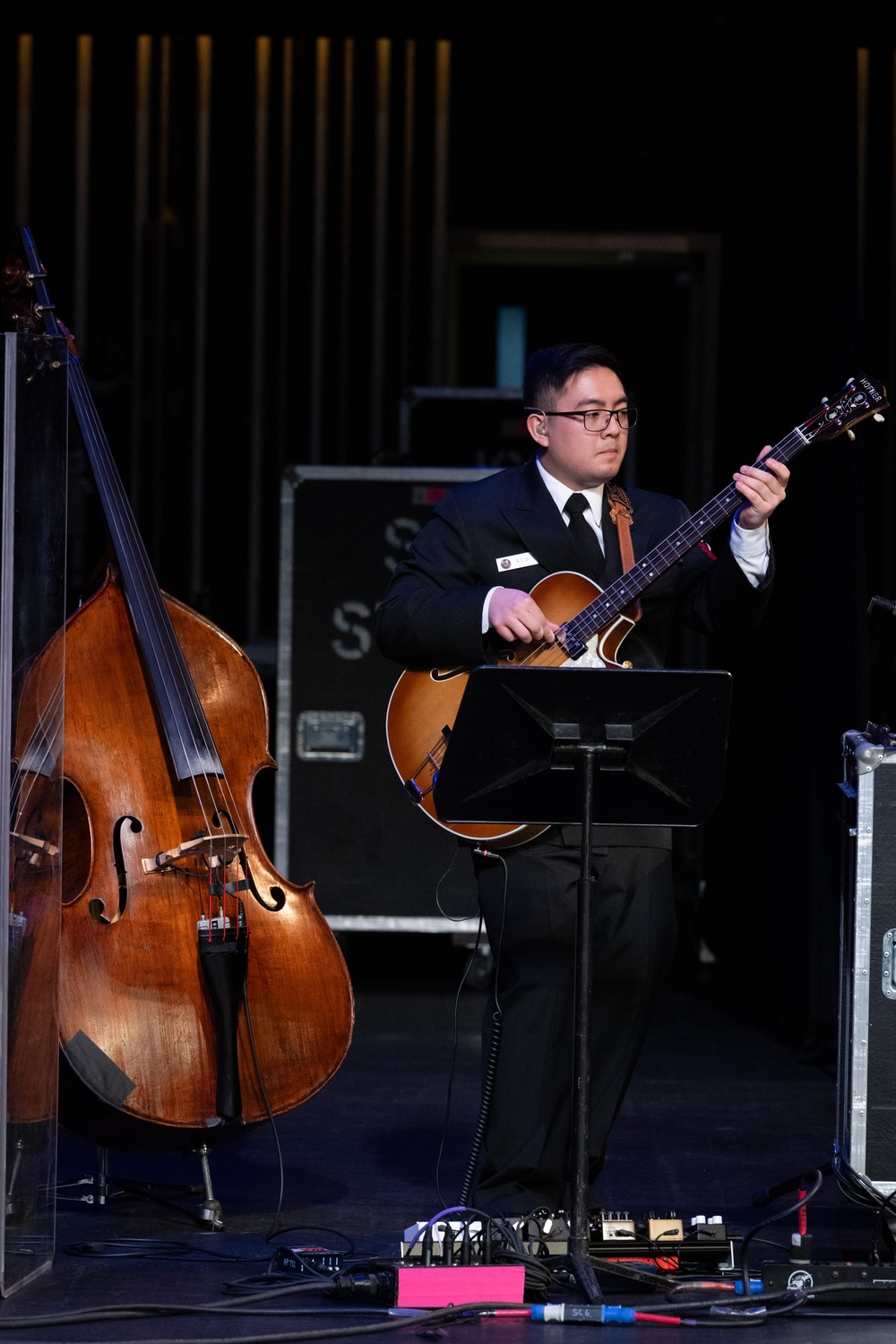 Navy Band Sea Chanters performs in Richardson Texas