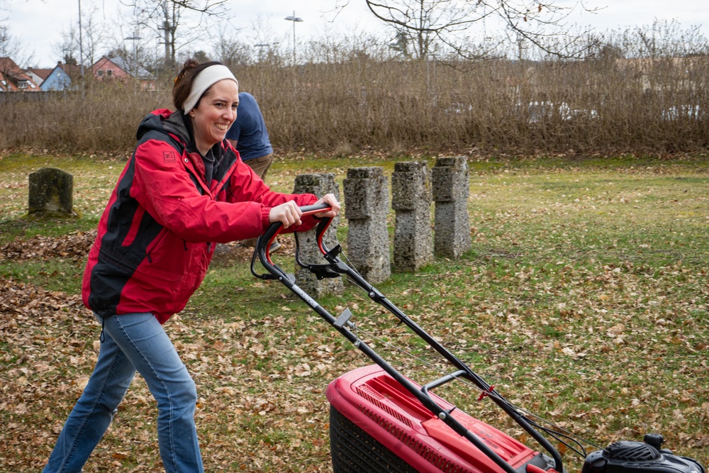 Troop 240 POW Cemetery Cleanup