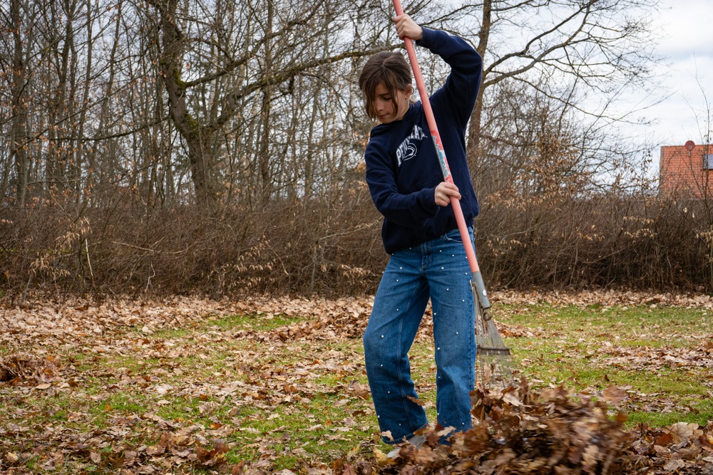 Troop 240 POW Cemetery Cleanup