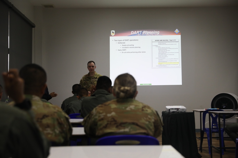 Joint Downed Aircraft Recovery Technique (DART) class and Battle Damage Assessment (BDA) repair