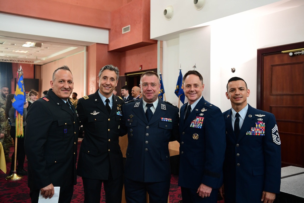 Brig. Gen. Michael Križanec visits Aviano