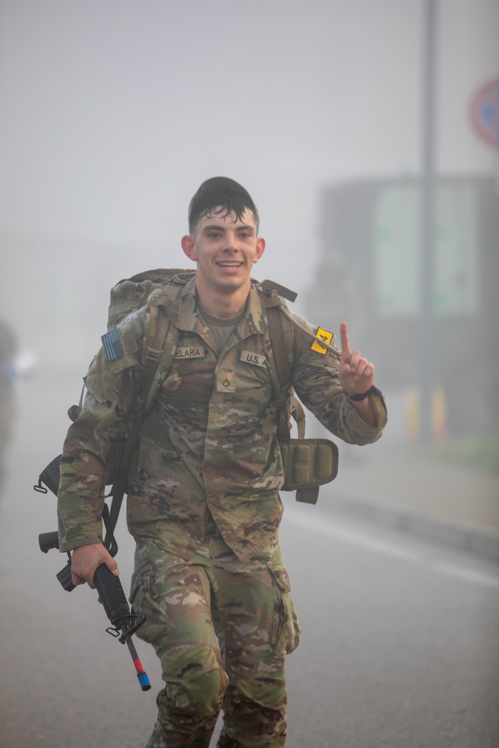 DVIDS - Images - Soldiers compete in a 12-mile ruck march during the ...