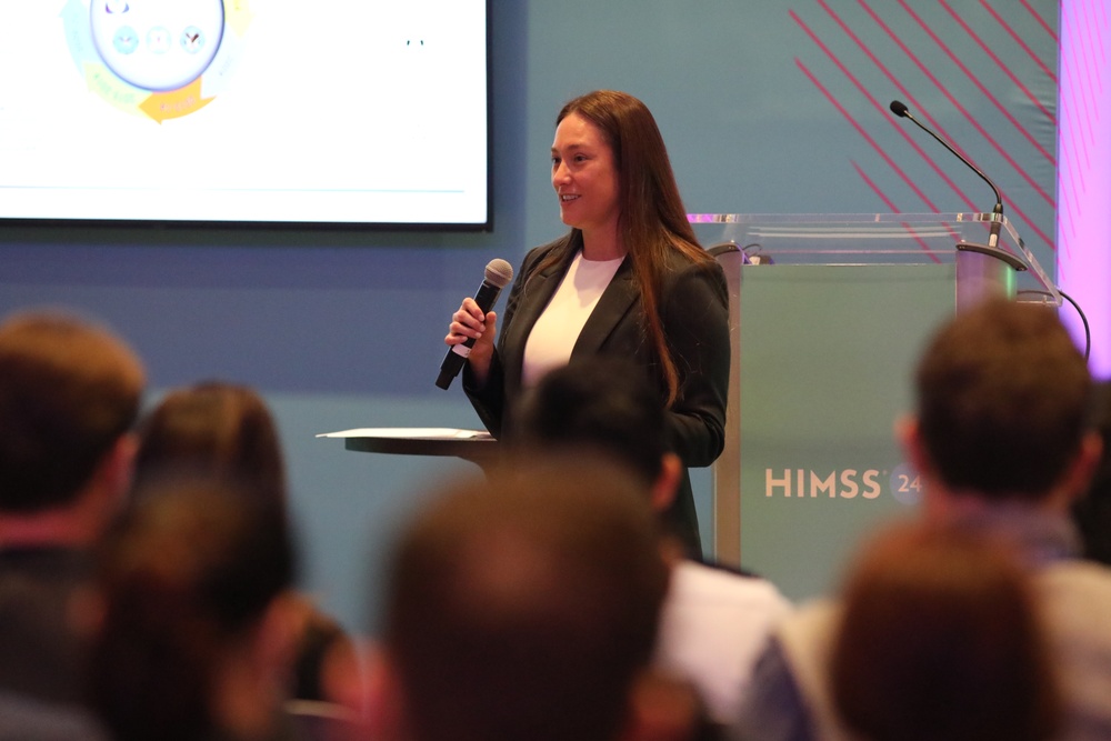 Crystal Baum Speaks at HIMSS 2024