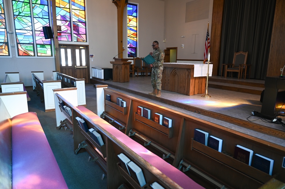 Hanscom Air Force Base, Mass., Chapel
