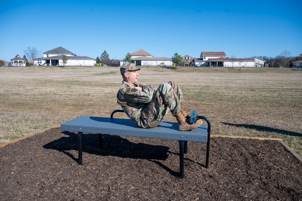 Fit to fight! JBAB unveils new outdoor fitness stations along the waterfront