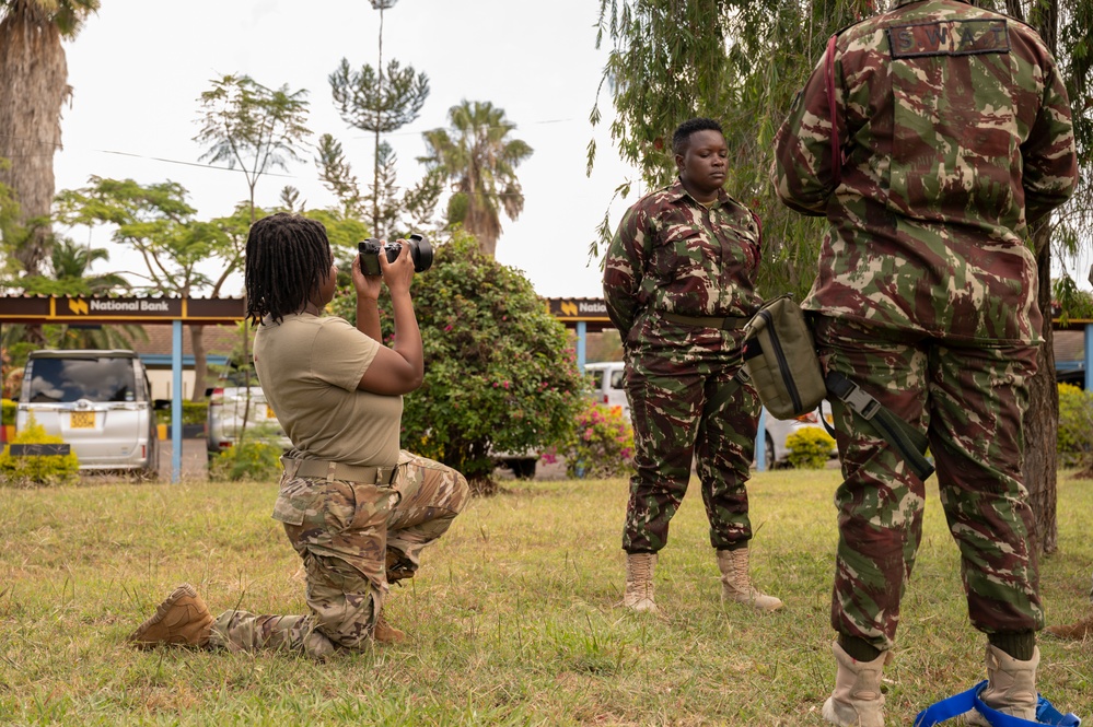 SOCAF trains with Kenyan All-Women SWAT Team