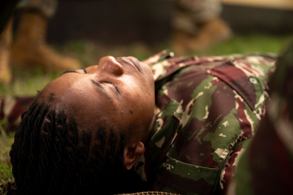 SOCAF trains with Kenyan All-Women SWAT Team