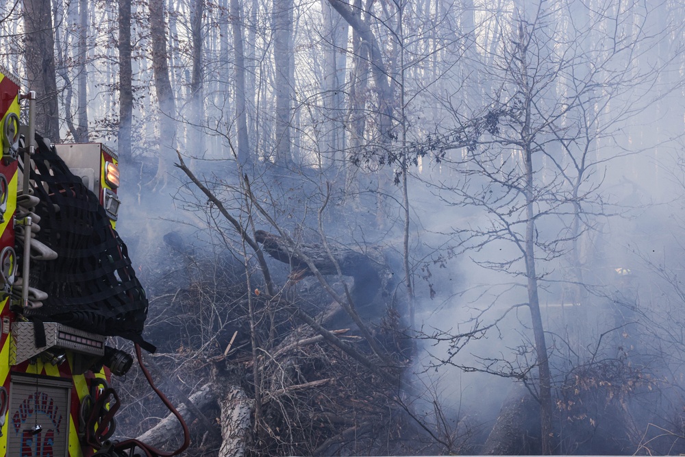 Marine Corps Base Quantico Brush Fires