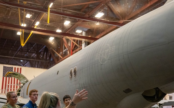 Baylor University AFROTC cadets visit the Mighty 97th