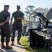 Commanding Generals Visit 2nd Marine Logistics Group