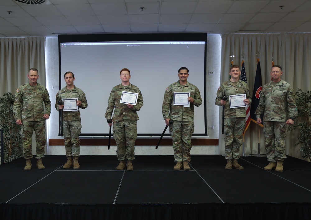 SETAF-AF presents awards to participants of Best Squad Competitiion