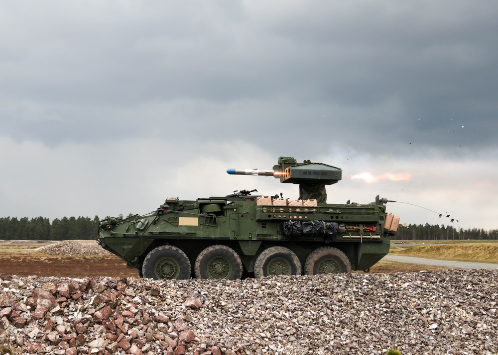 2CR Stryker Live Fire