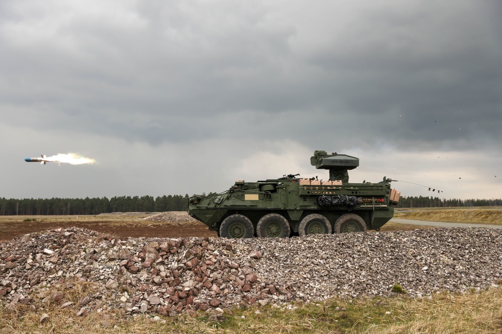 2CR Stryker Live Fire