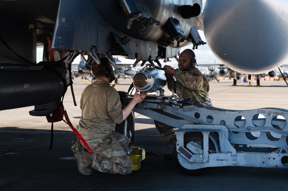 DVIDS - Images - Airmen load GBU-38s on F-15E Strike Eagle during Red ...