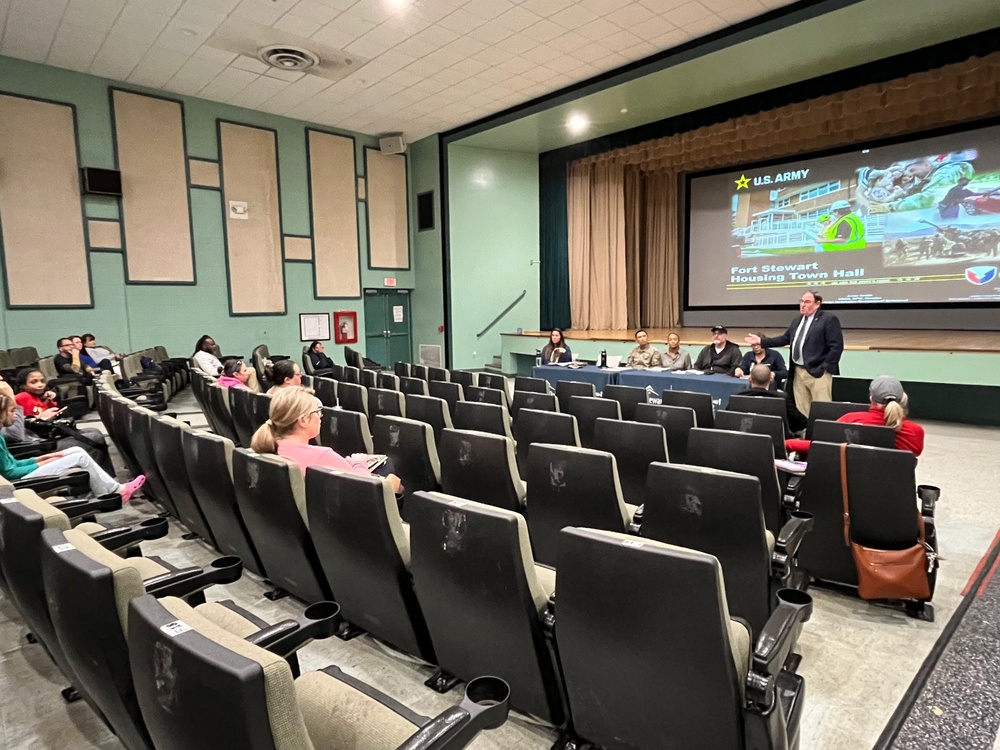 Fort Stewart-Hunter Army Airfield Public Affairs hosts engaging quarterly town hall