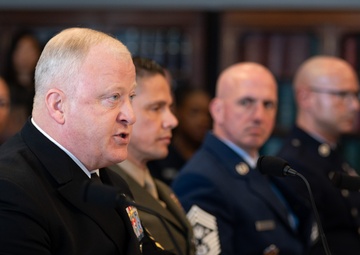 MCPON James Honea Testifies Before HAC-M