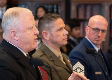 MCPON James Honea Testifies Before HAC-M