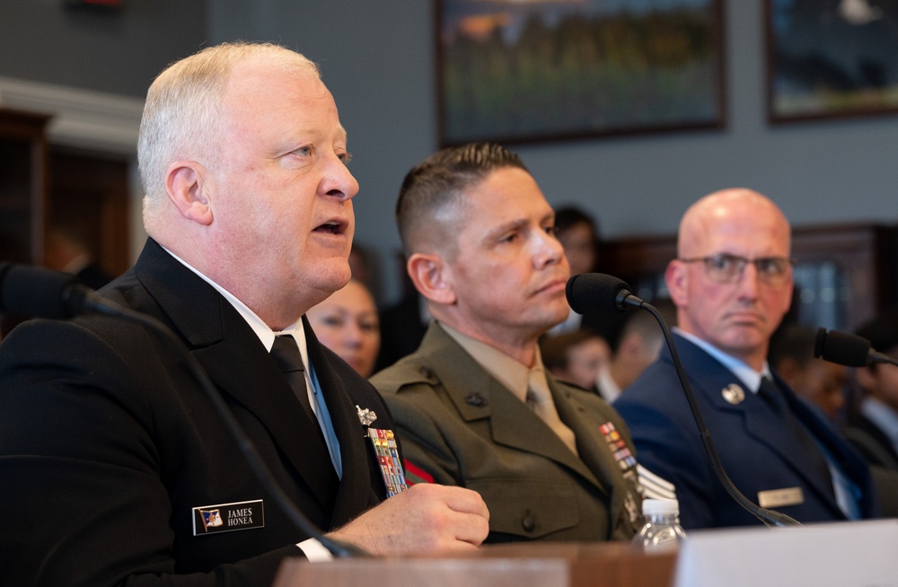 MCPON James Honea Testifies Before HAC-M