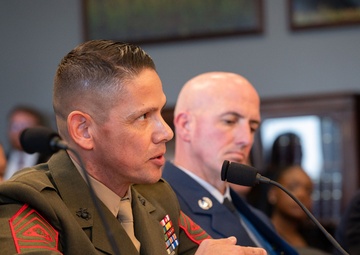 MCPON James Honea Testifies Before HAC-M
