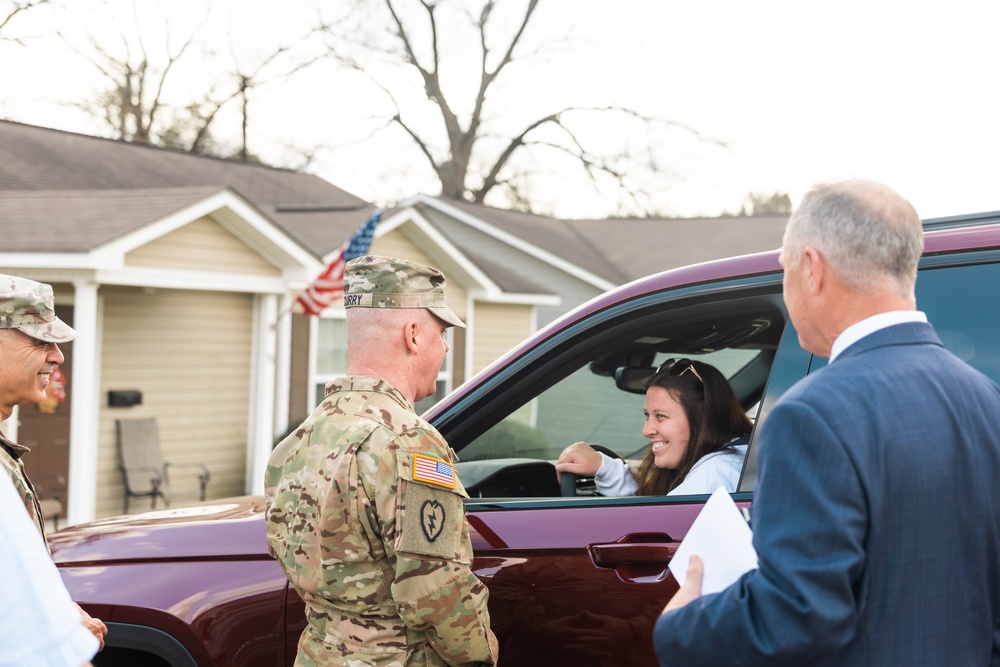 Walking town hall brings leadership to the front porch