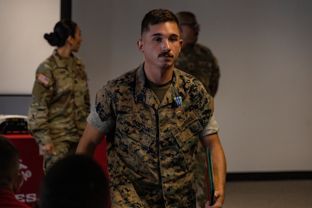 Marine Awarded the Army Achievement Medal