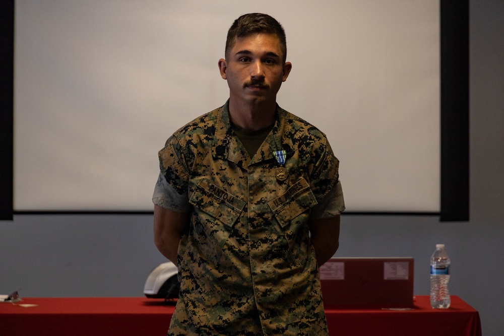 Marine Awarded the Army Achievement Medal