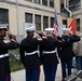 Medal of Honor Recipient Corporal John Fardy is Honored by Leo High School in Chicago, Illinois.