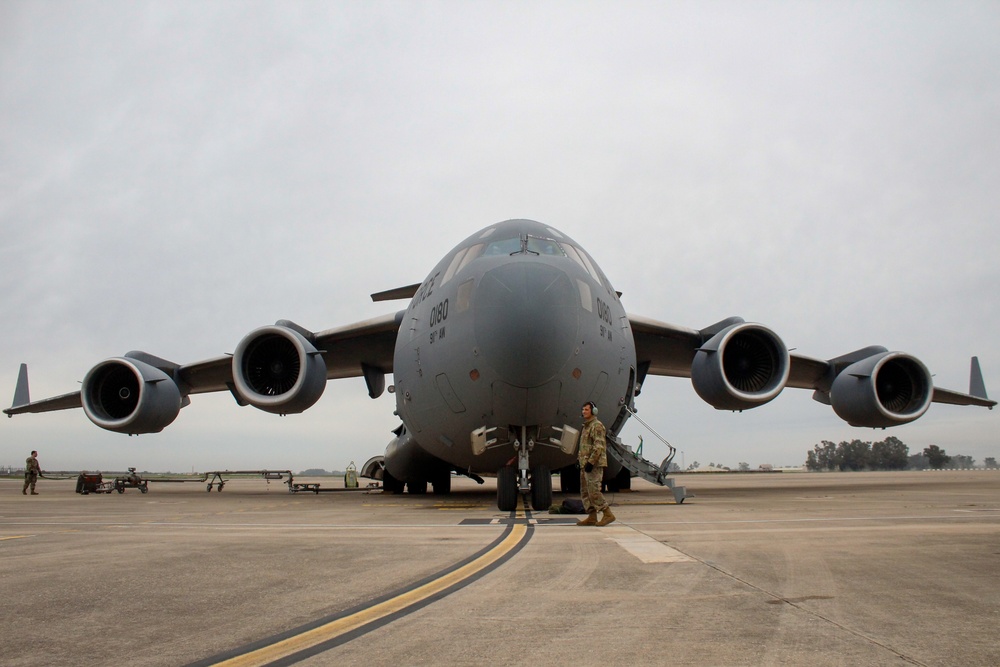 725 AMS &amp; 496 ABS Conduct Exercise Rising Phoenix at Morón AB