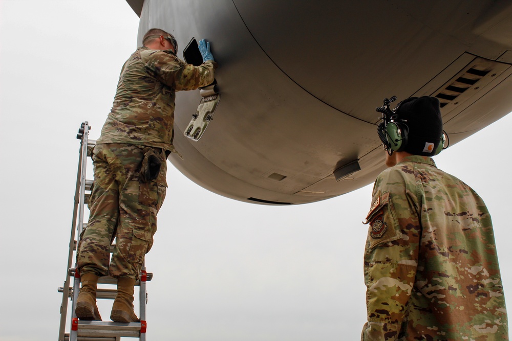 725 AMS &amp; 496 ABS Conduct Exercise Rising Phoenix at Morón AB