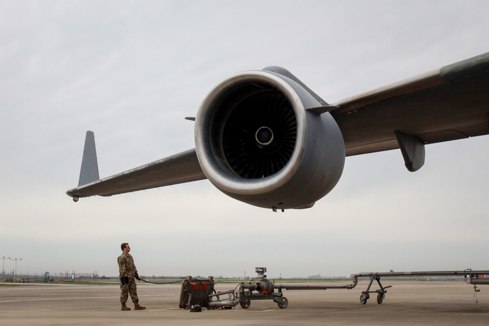 725 AMS &amp; 496 ABS Conduct Exercise Rising Phoenix at Morón AB