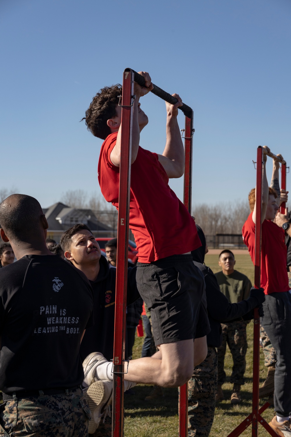 Marines of Recruiting Station Chicago Conduct Monthly Pool Function