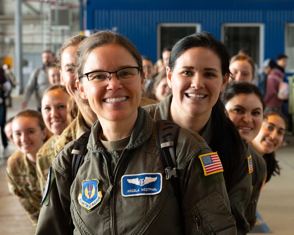 Ramstein AB inspiring the next generation of service members to “Fly Like a Girl”