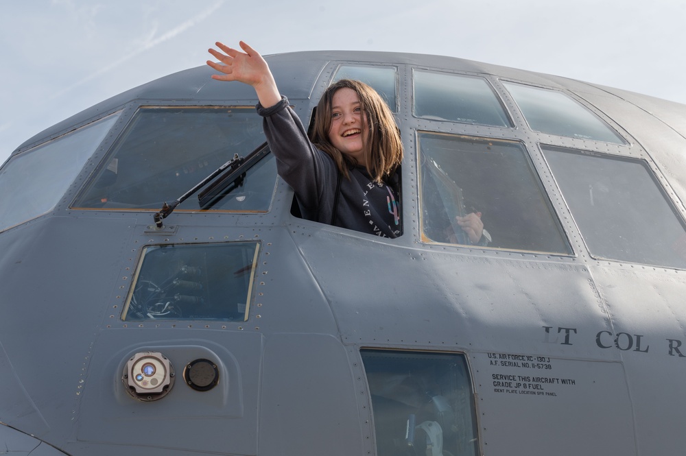 Ramstein AB inspiring the next generation of service members to “Fly Like a Girl”