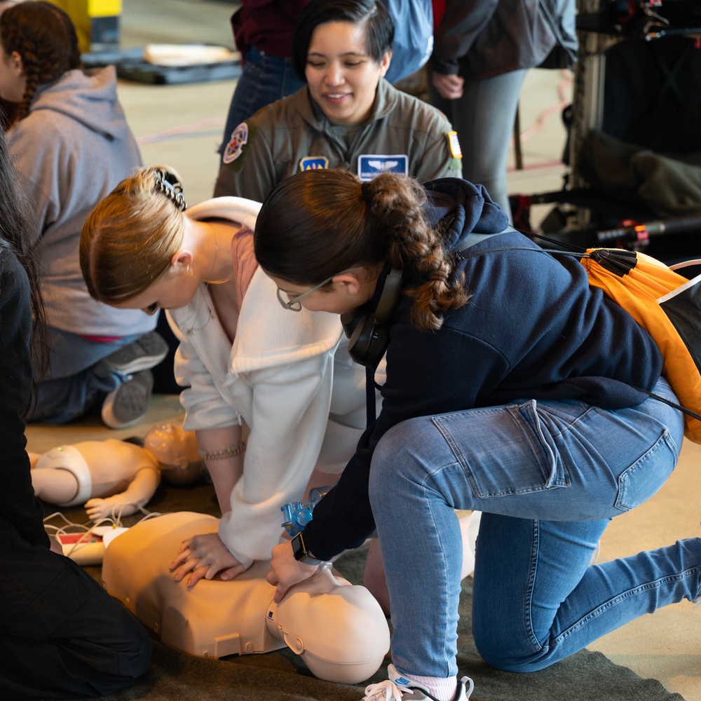 Ramstein AB inspiring the next generation of service members to “Fly Like a Girl”