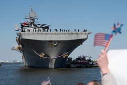USS Bataan Returns to Naval Station Norfolk