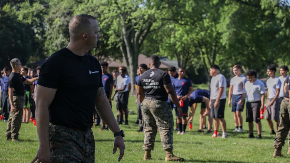 Marine Corps Recruiting Station Chicago All Hands Pool Function