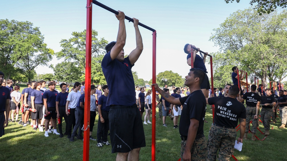 Marine Corps Recruiting Station Chicago All Hands Pool Function