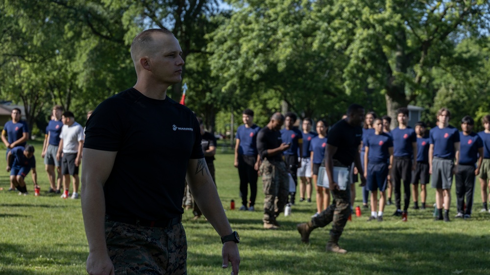 Marine Corps Recruiting Station Chicago All Hands Pool Function