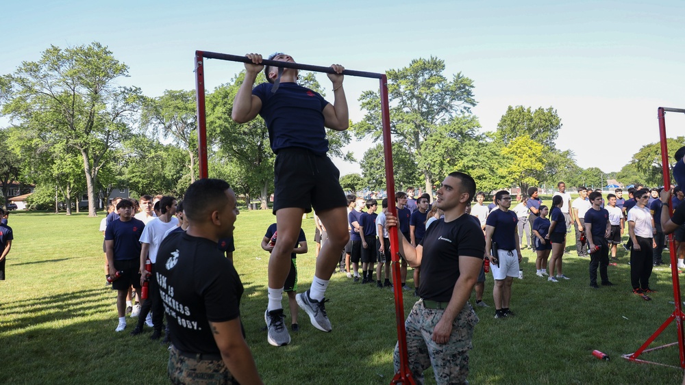 Marine Corps Recruiting Station Chicago All Hands Pool Function