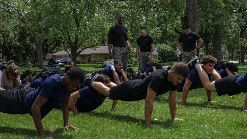 Marine Corps Recruiting Station Chicago All Hands Pool Function