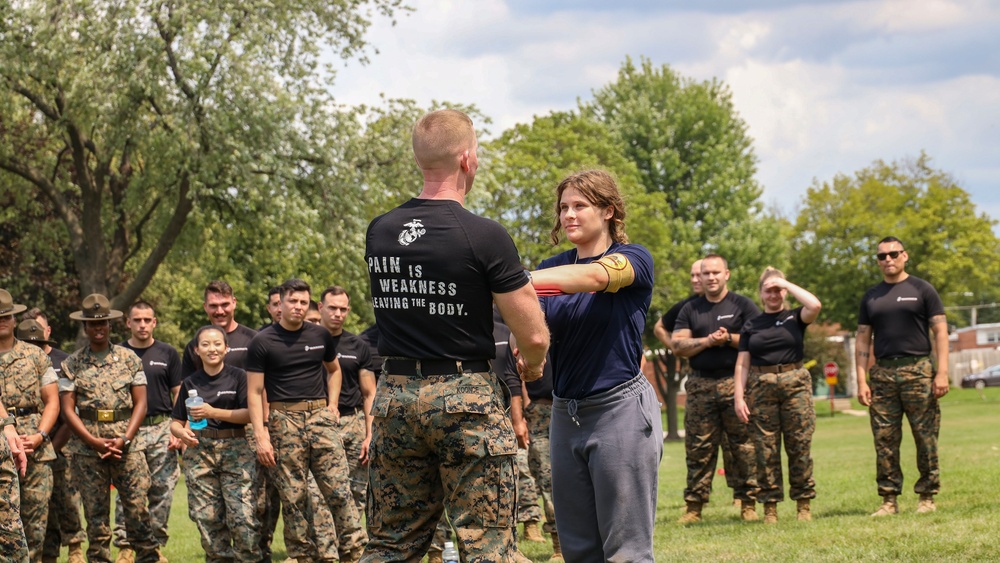 Marine Corps Recruiting Station Chicago All Hands Pool Function